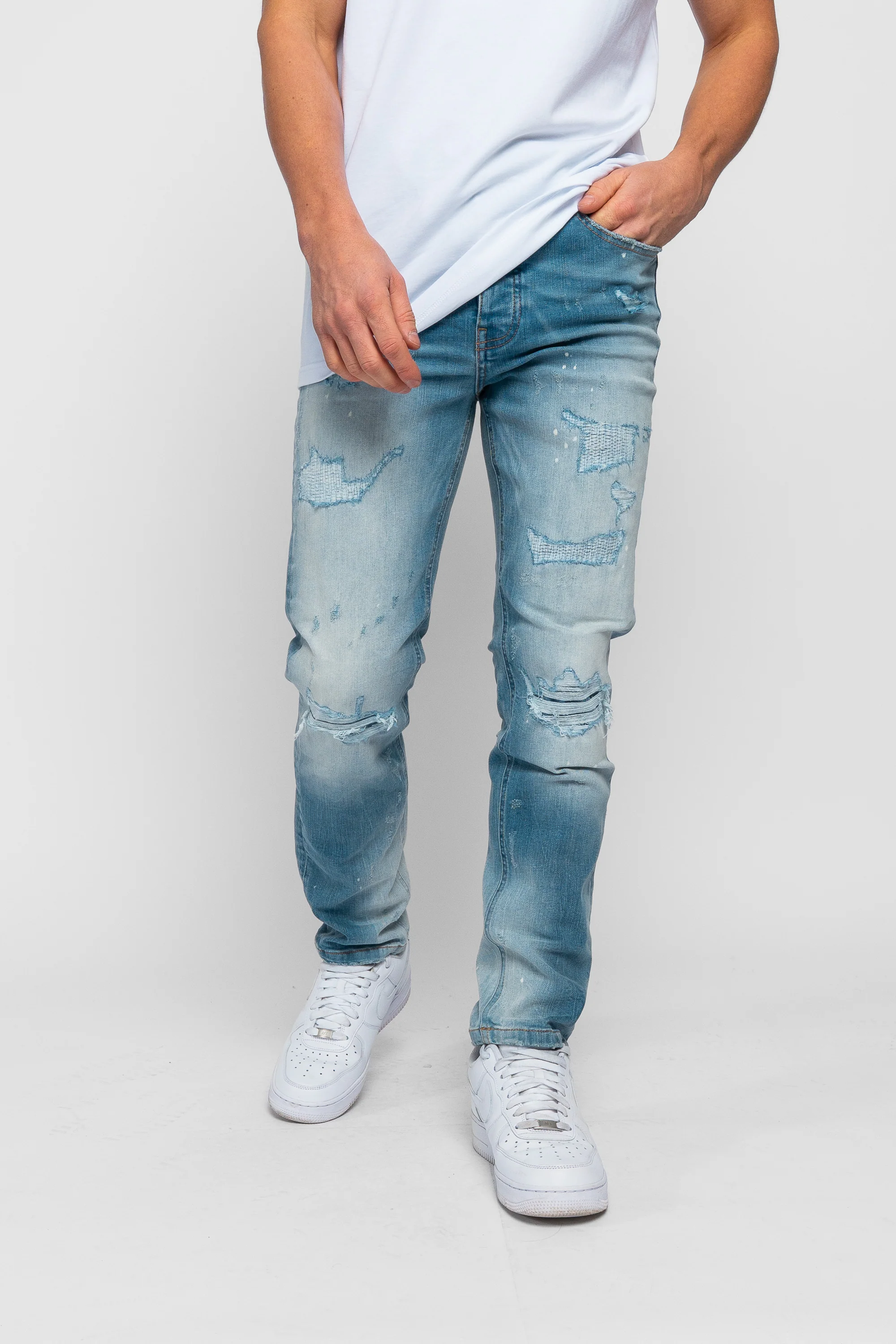 Aqua Blue Jean