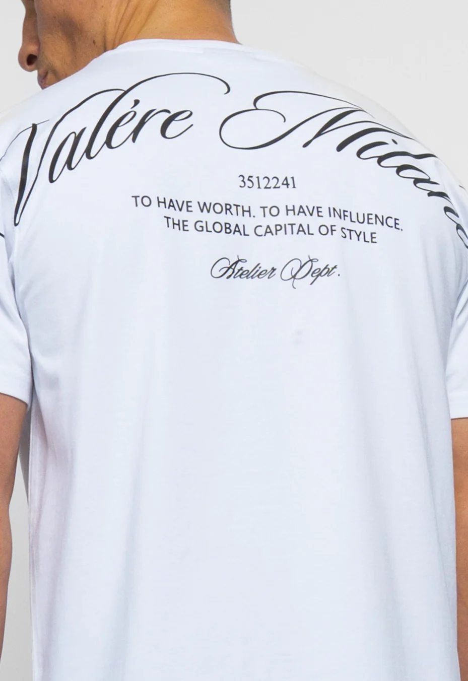 Avic White T-Shirt - Image 5