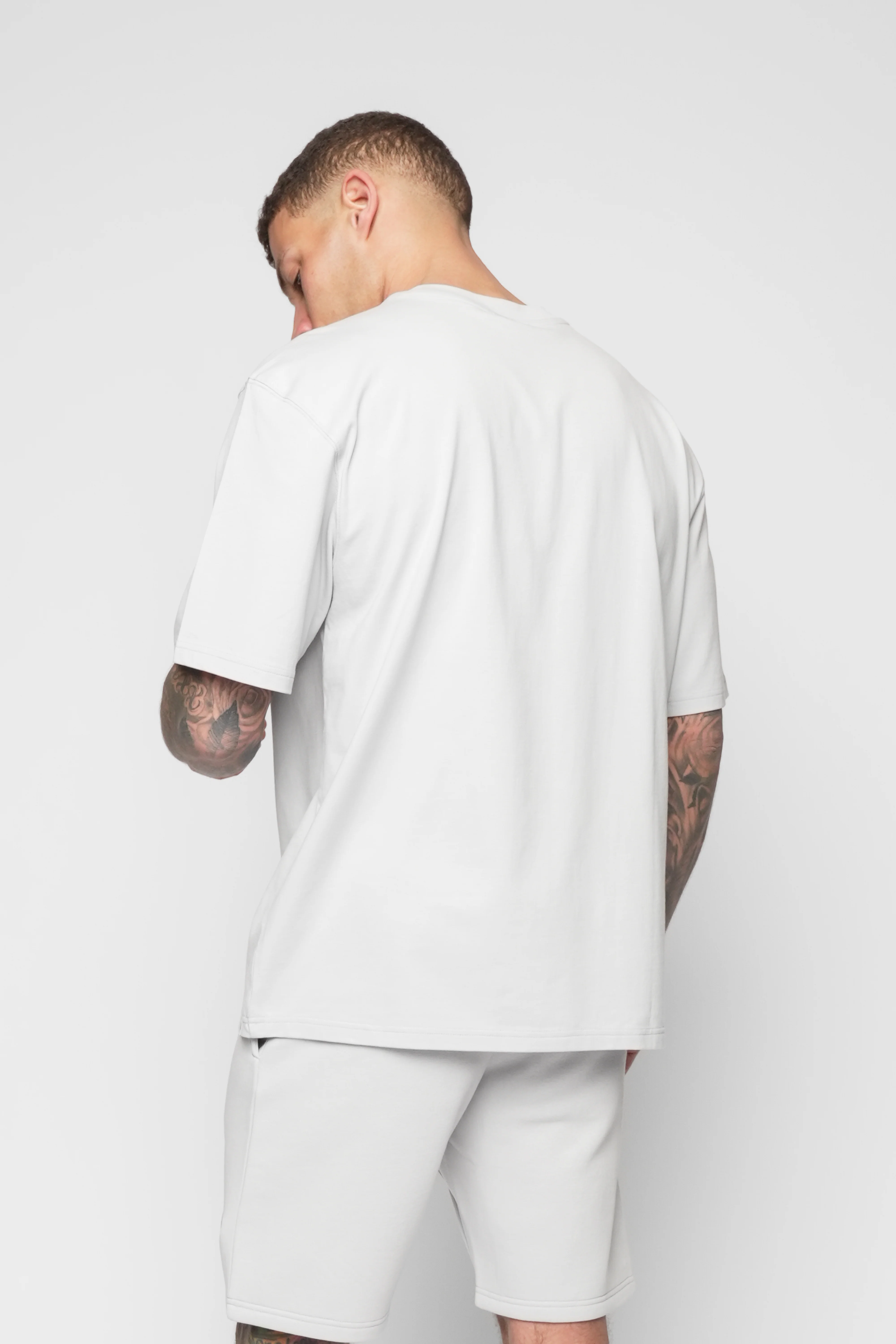 Baratz Grey T-Shirt & Short Set - Image 5