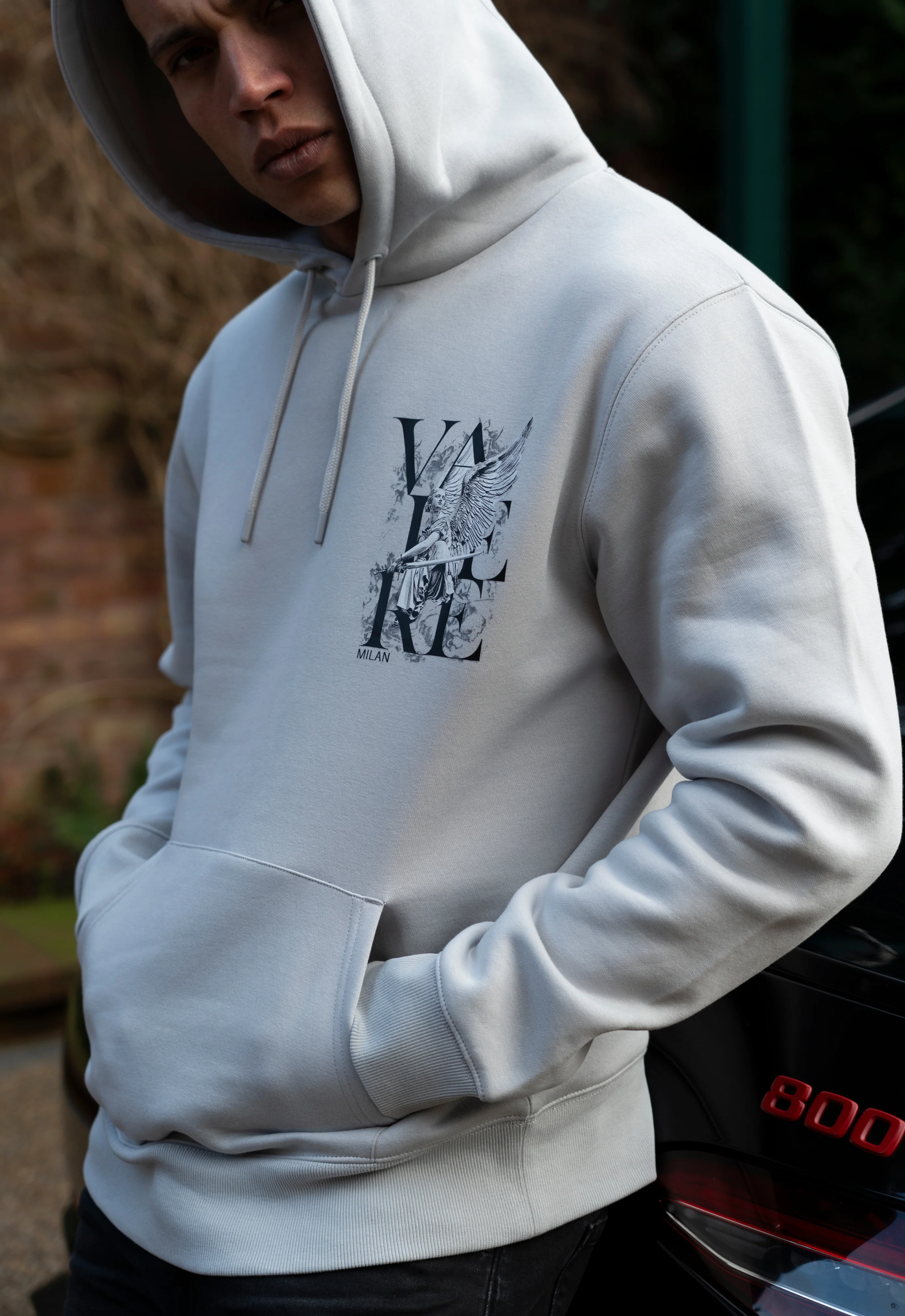 Ciro Grey Hoodie - Image 3