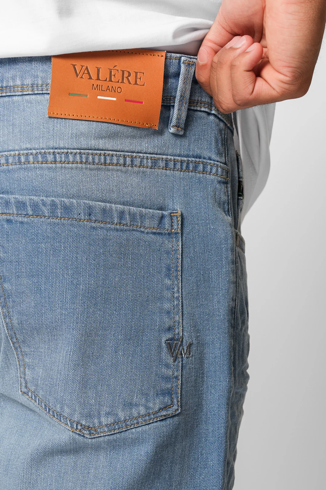Lusso Light Blue Wash Jean - Image 7