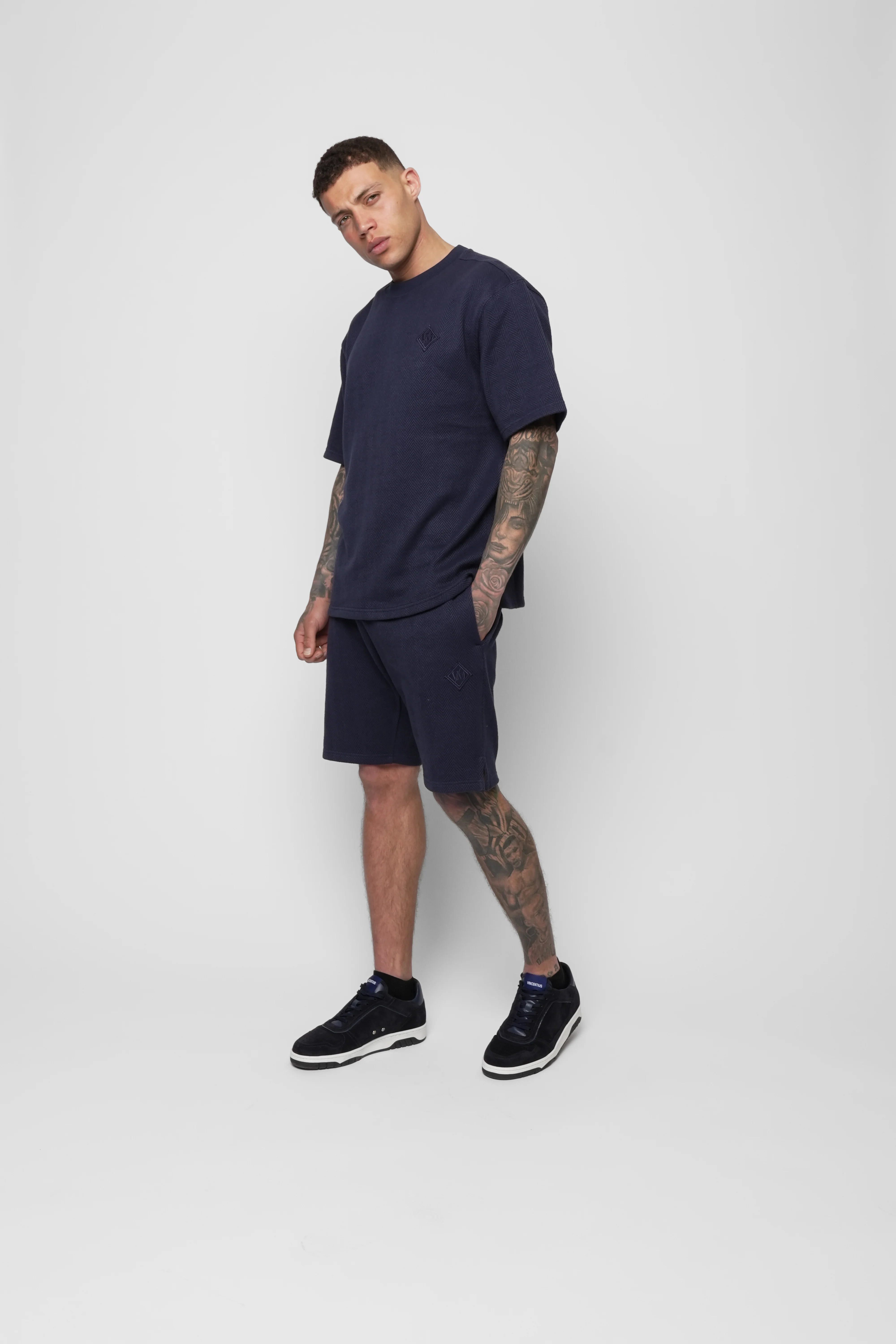 Conza Navy T-Shirt - Image 4