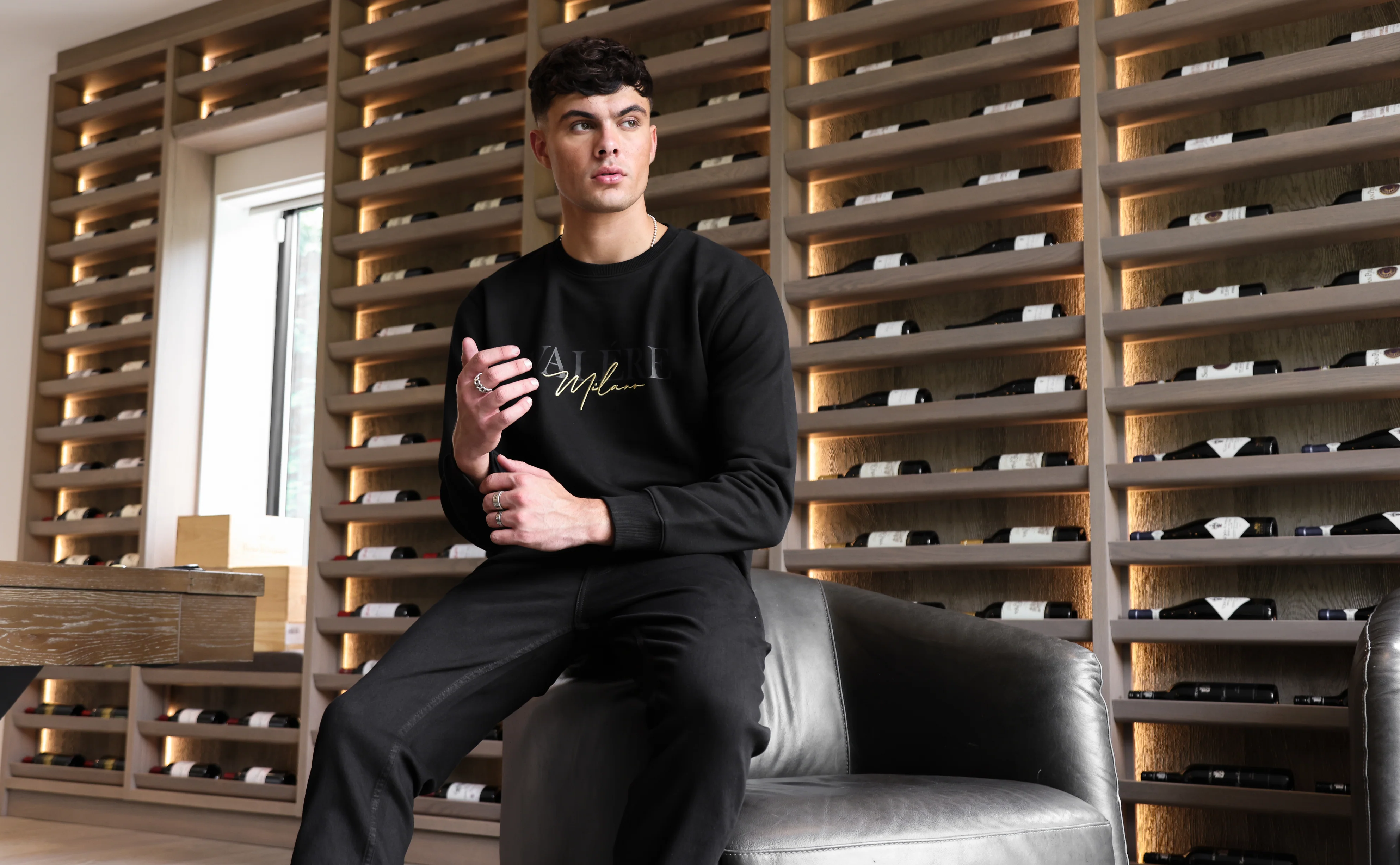 COPIONE BLACK/GOLD CREW - Image 2