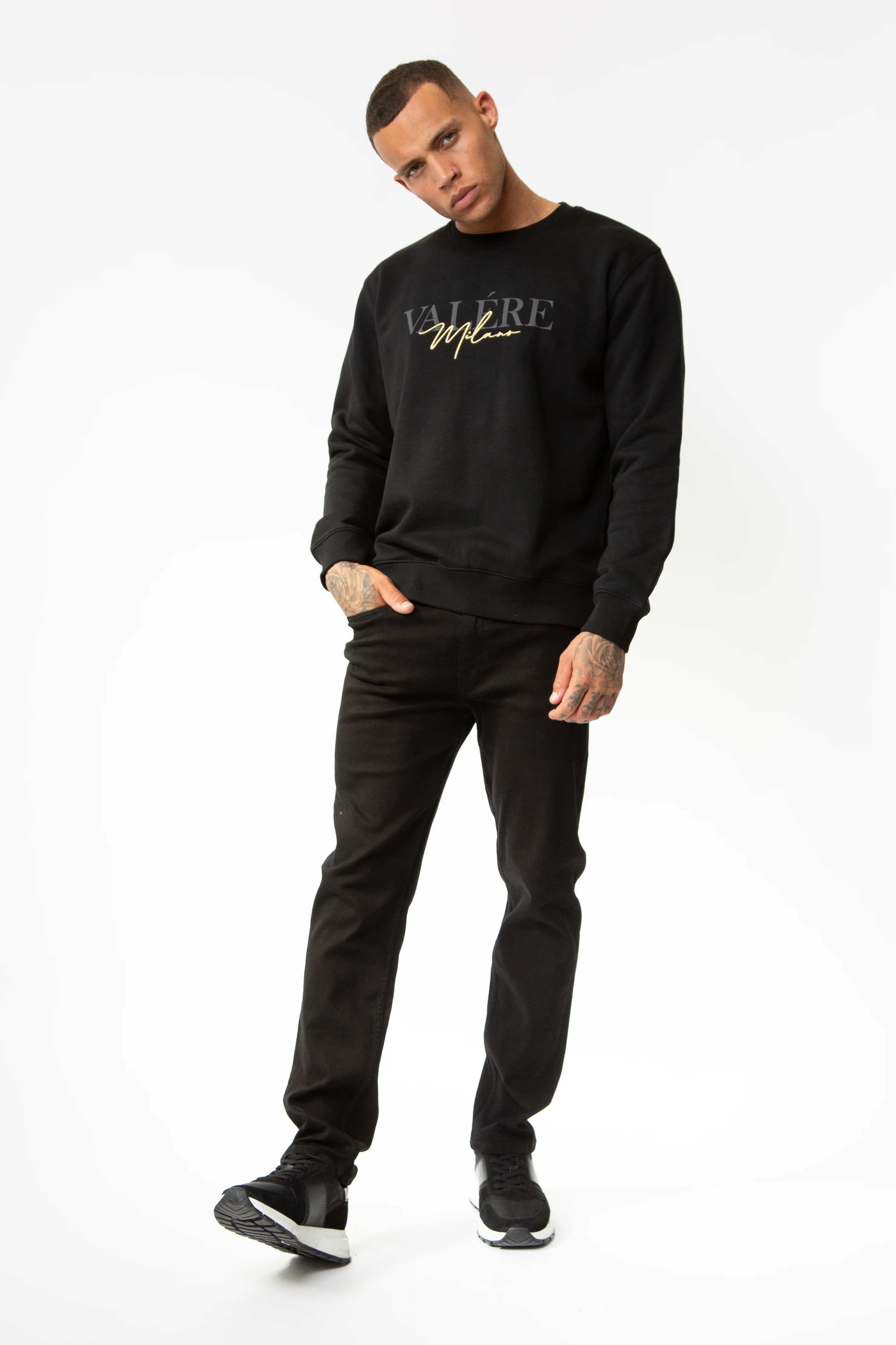 COPIONE BLACK/GOLD CREW - Image 4