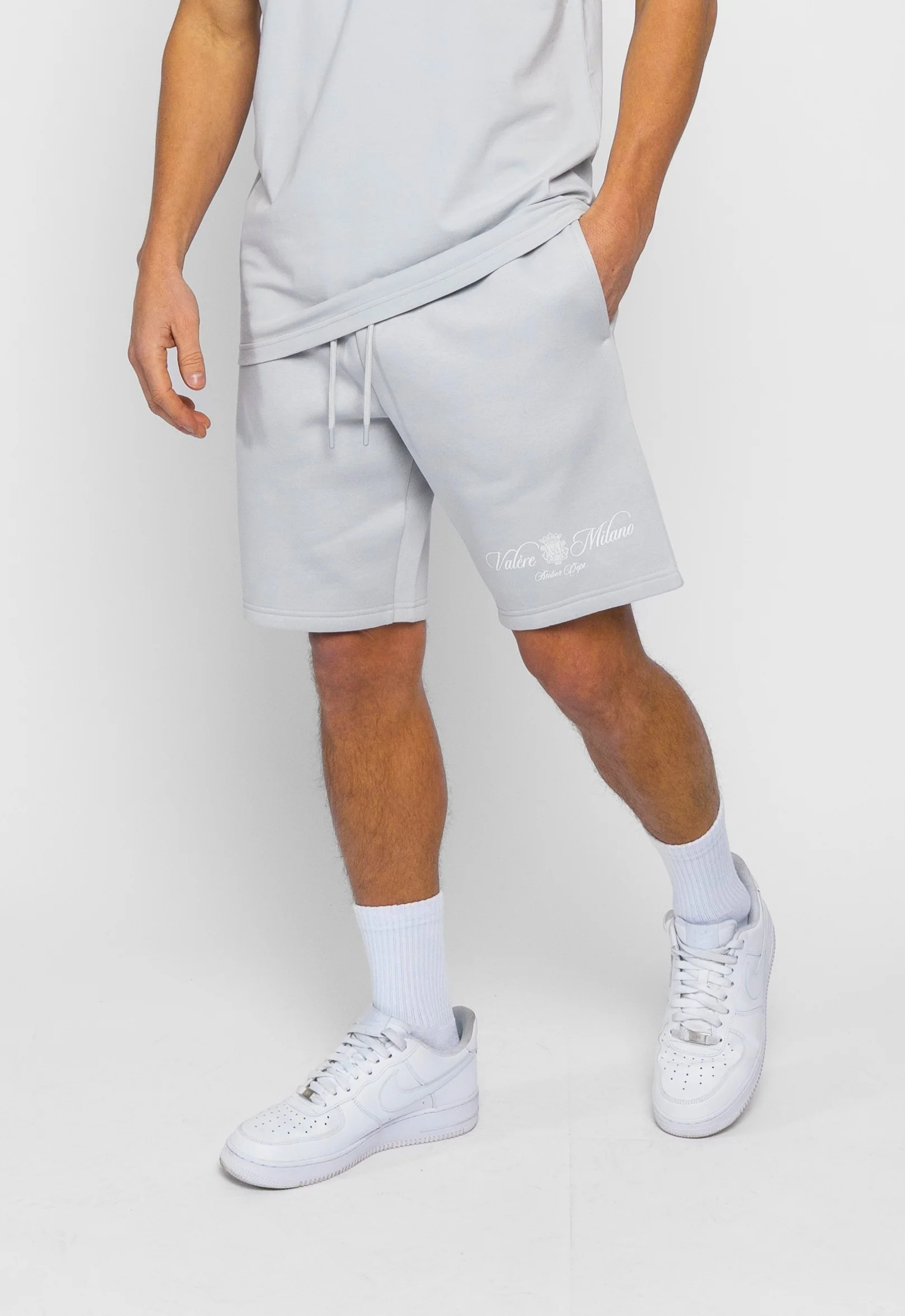 Devaro Grey Essentials Set (T-Shirt, Short & Sweatshirt) - Image 3