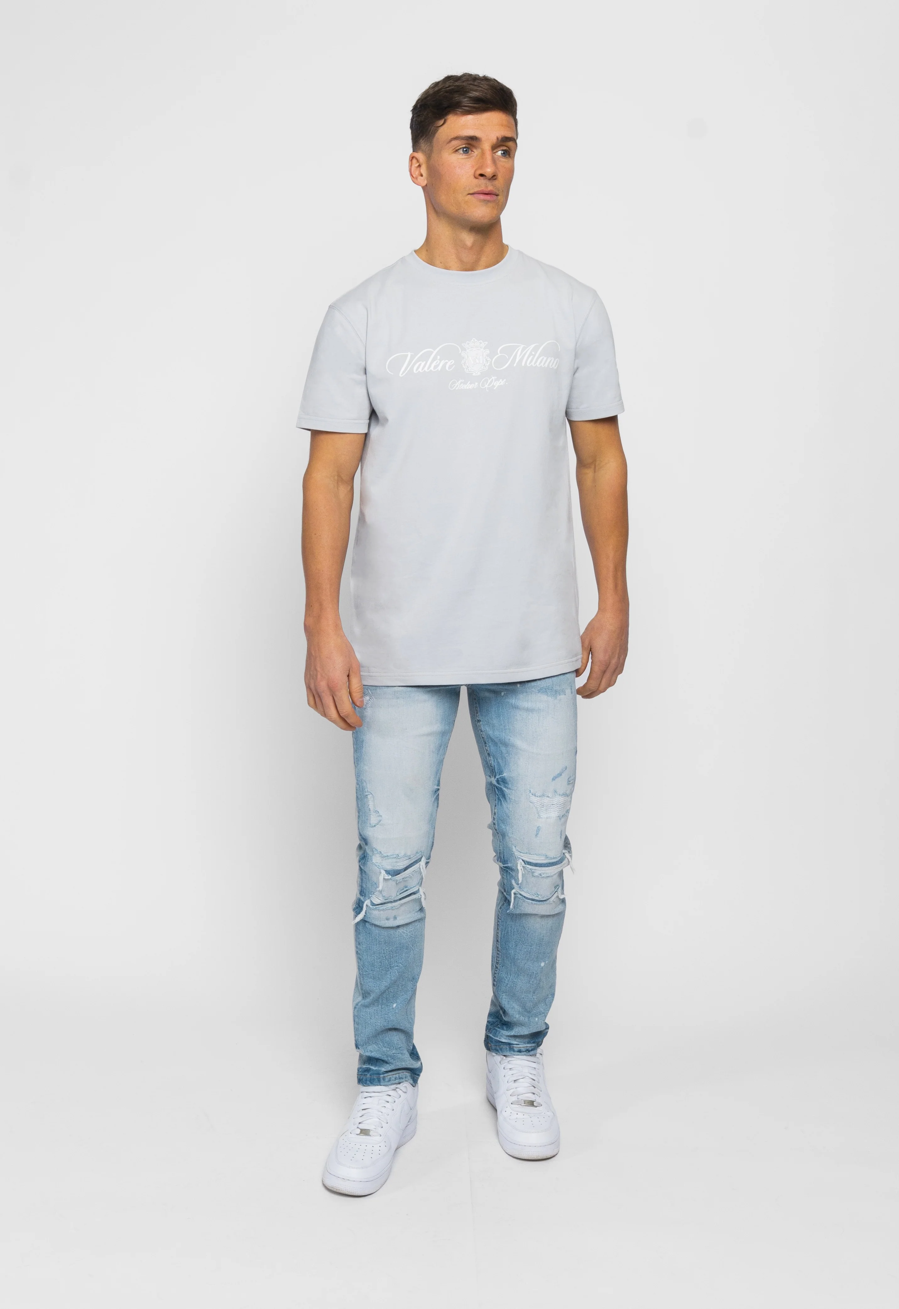 Devaro Grey T-Shirt - Image 4