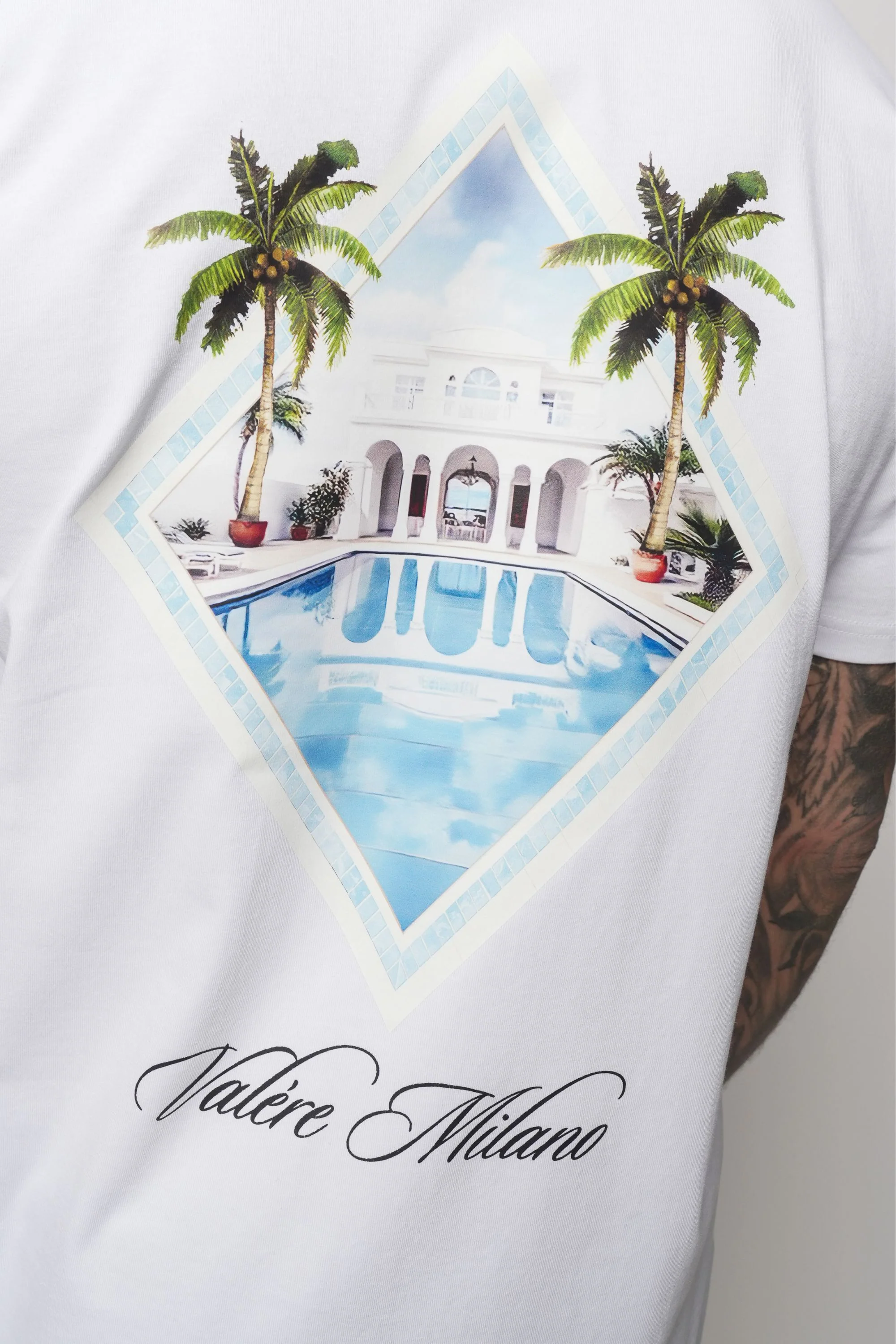 Iseo White T-Shirt - Image 5