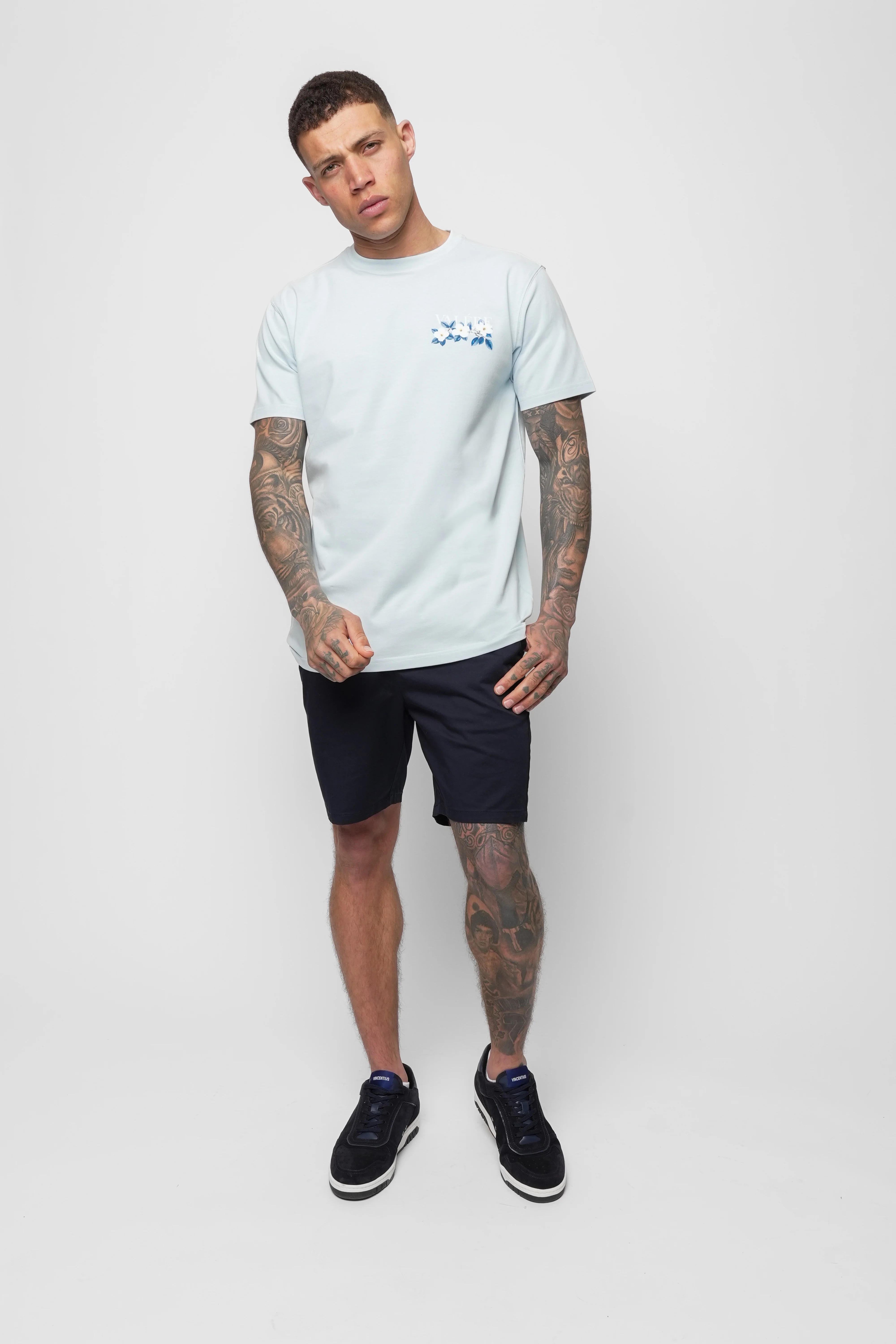 Fusine Blue T-Shirt - Image 4