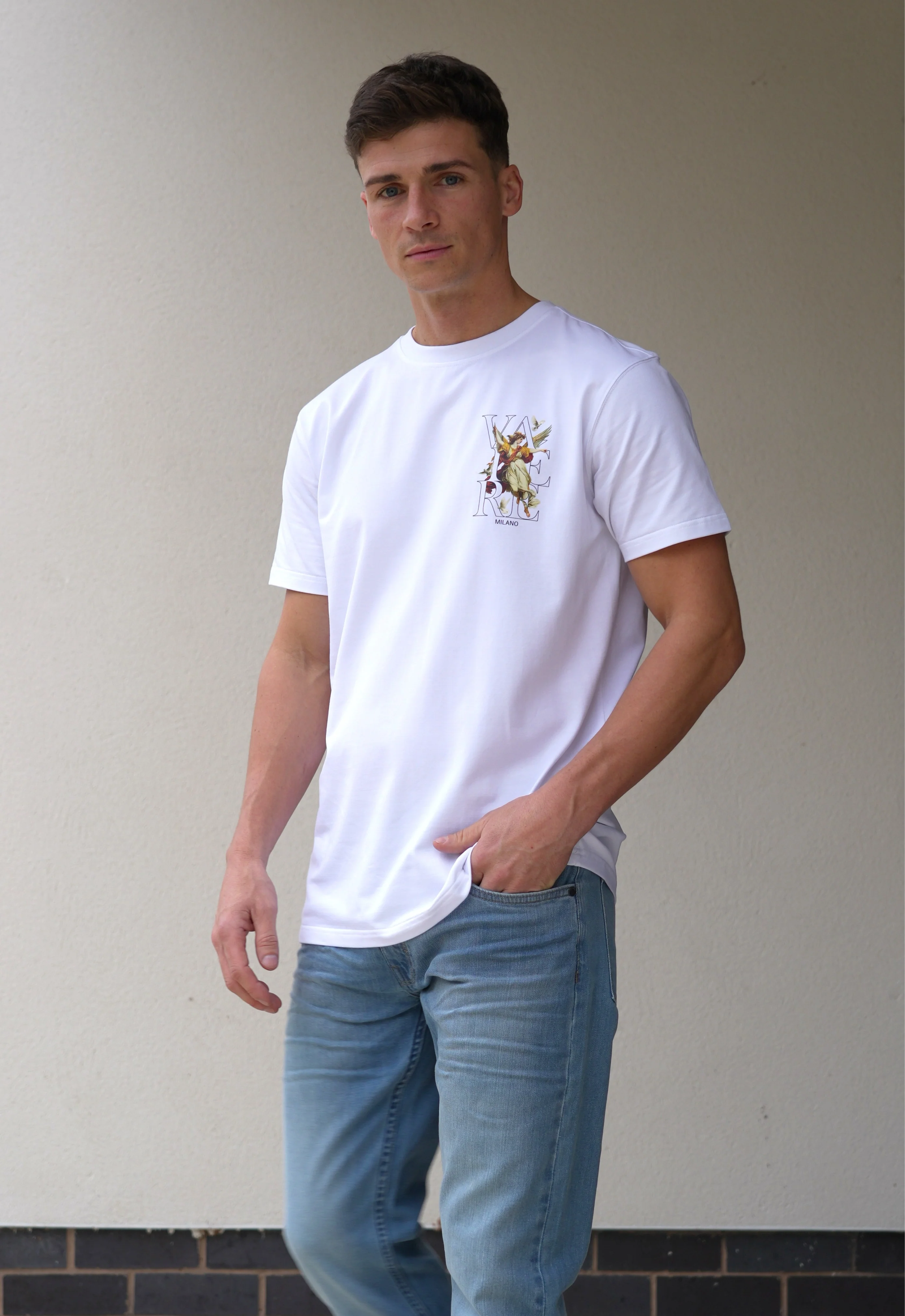 Inizio White T-Shirt - Image 3