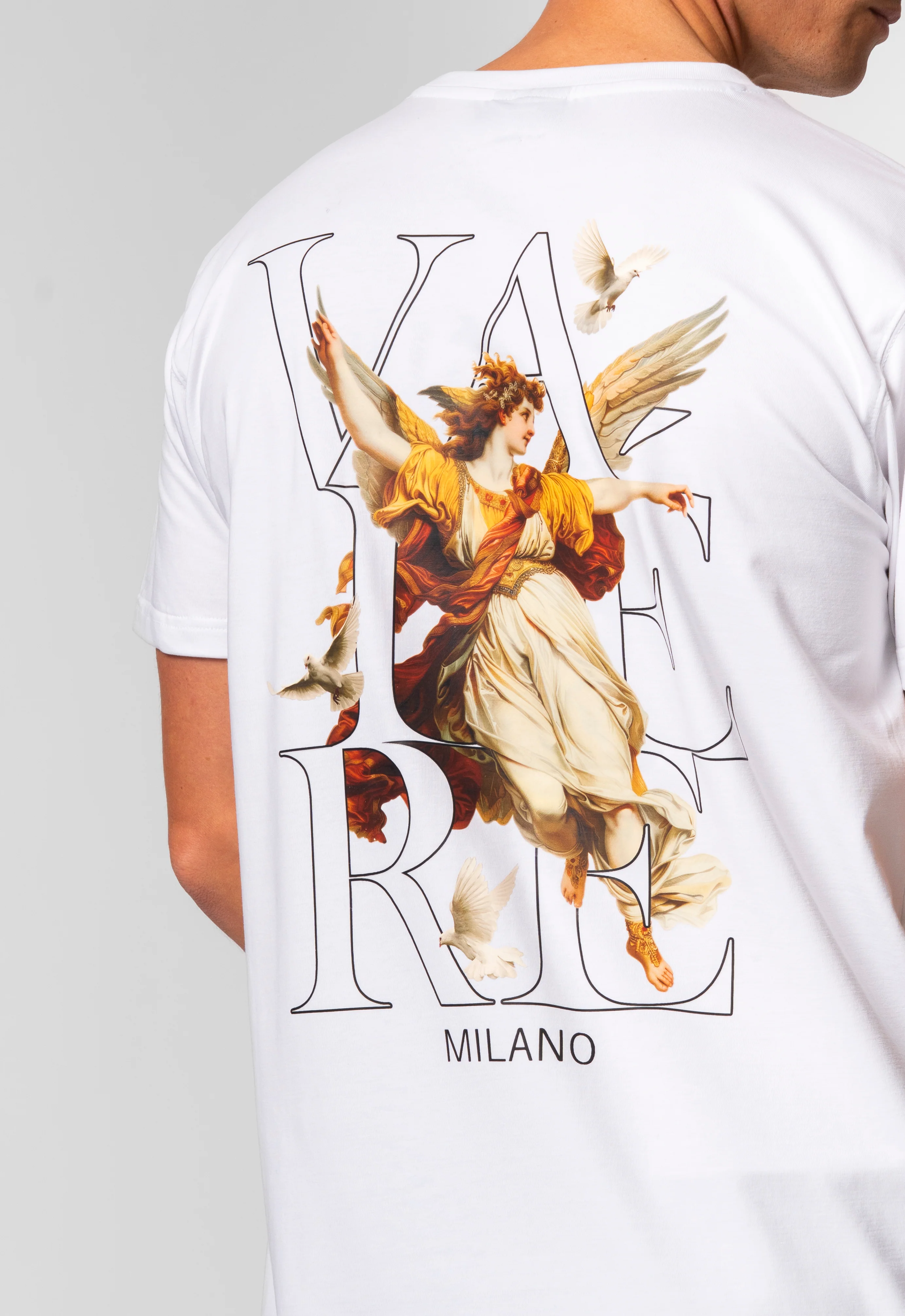 Inizio White T-Shirt - Image 5