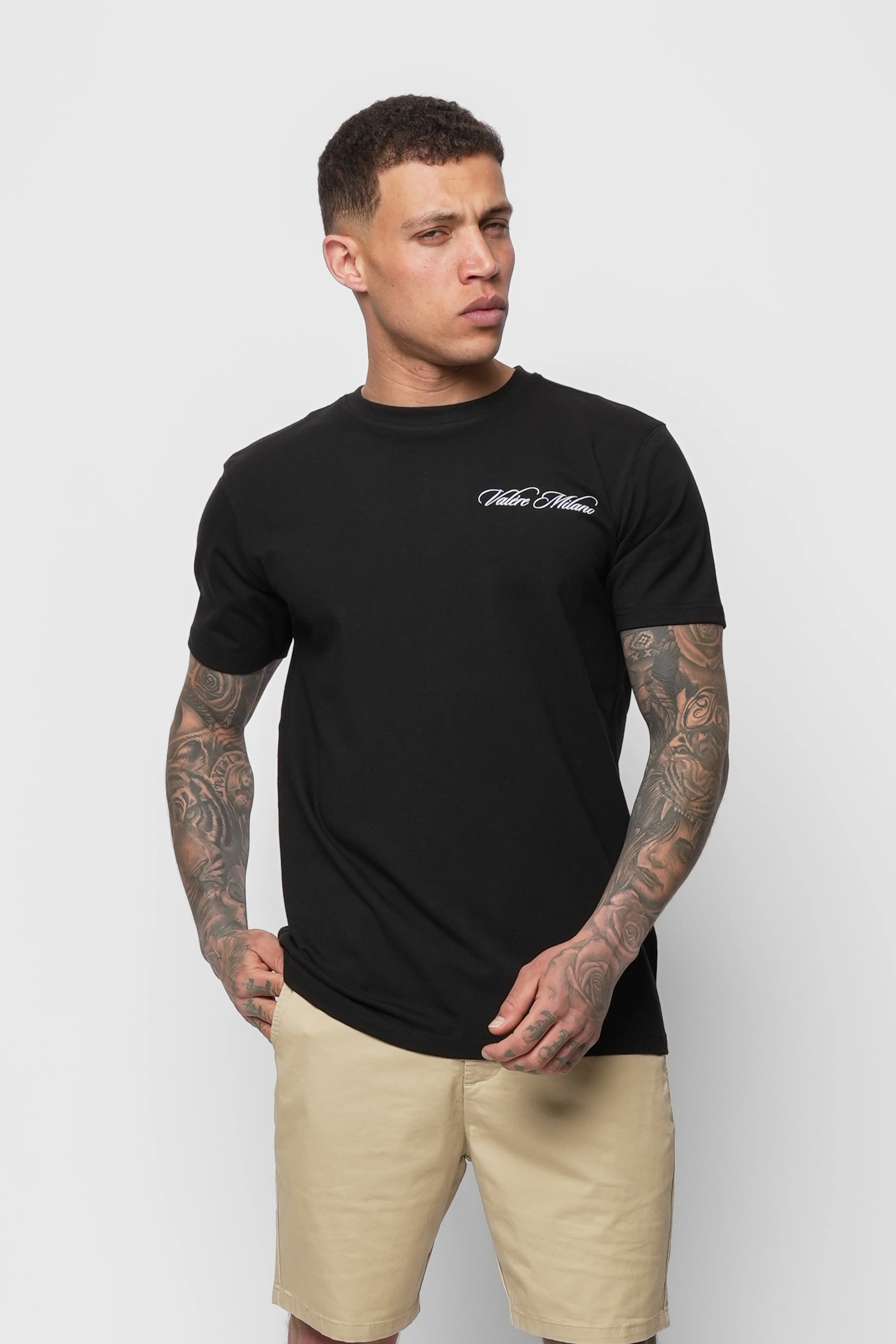 Iseo Black T-Shirt - Image 6