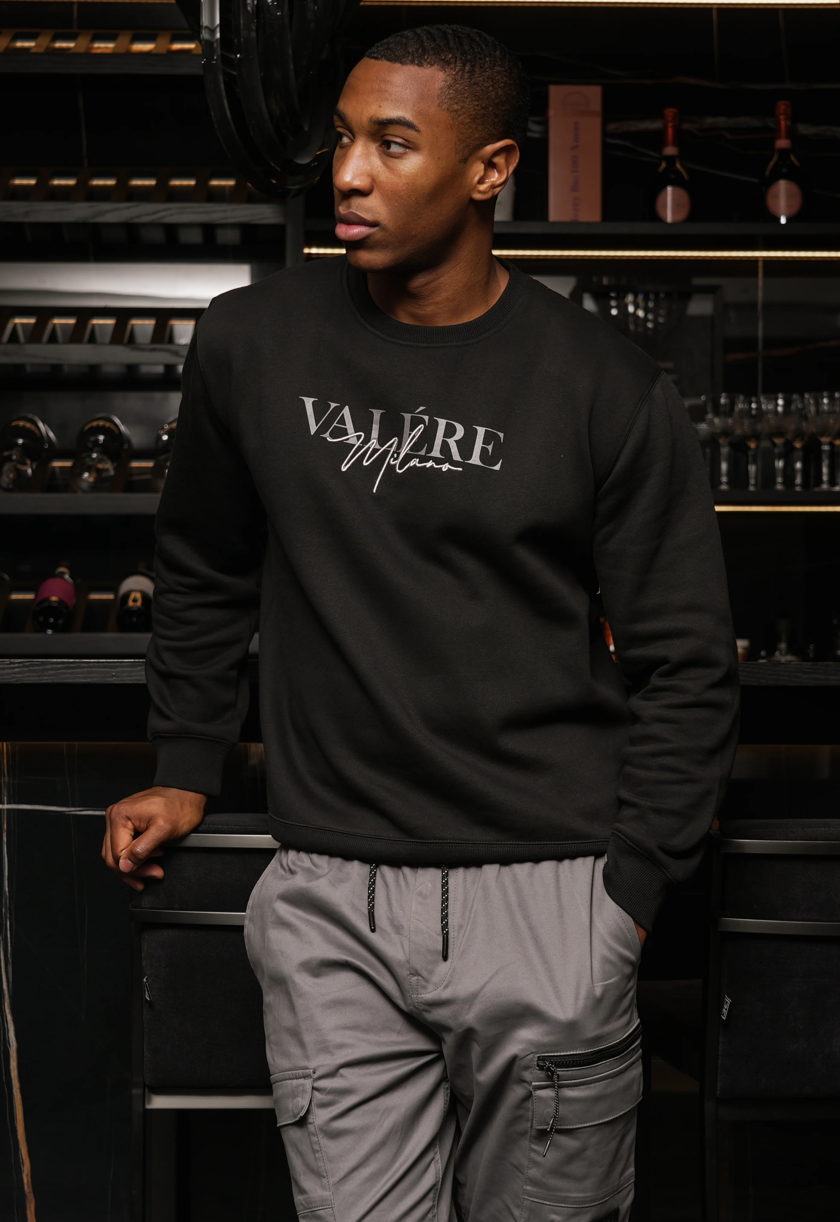 Lucido Black Sweatshirt - Image 3
