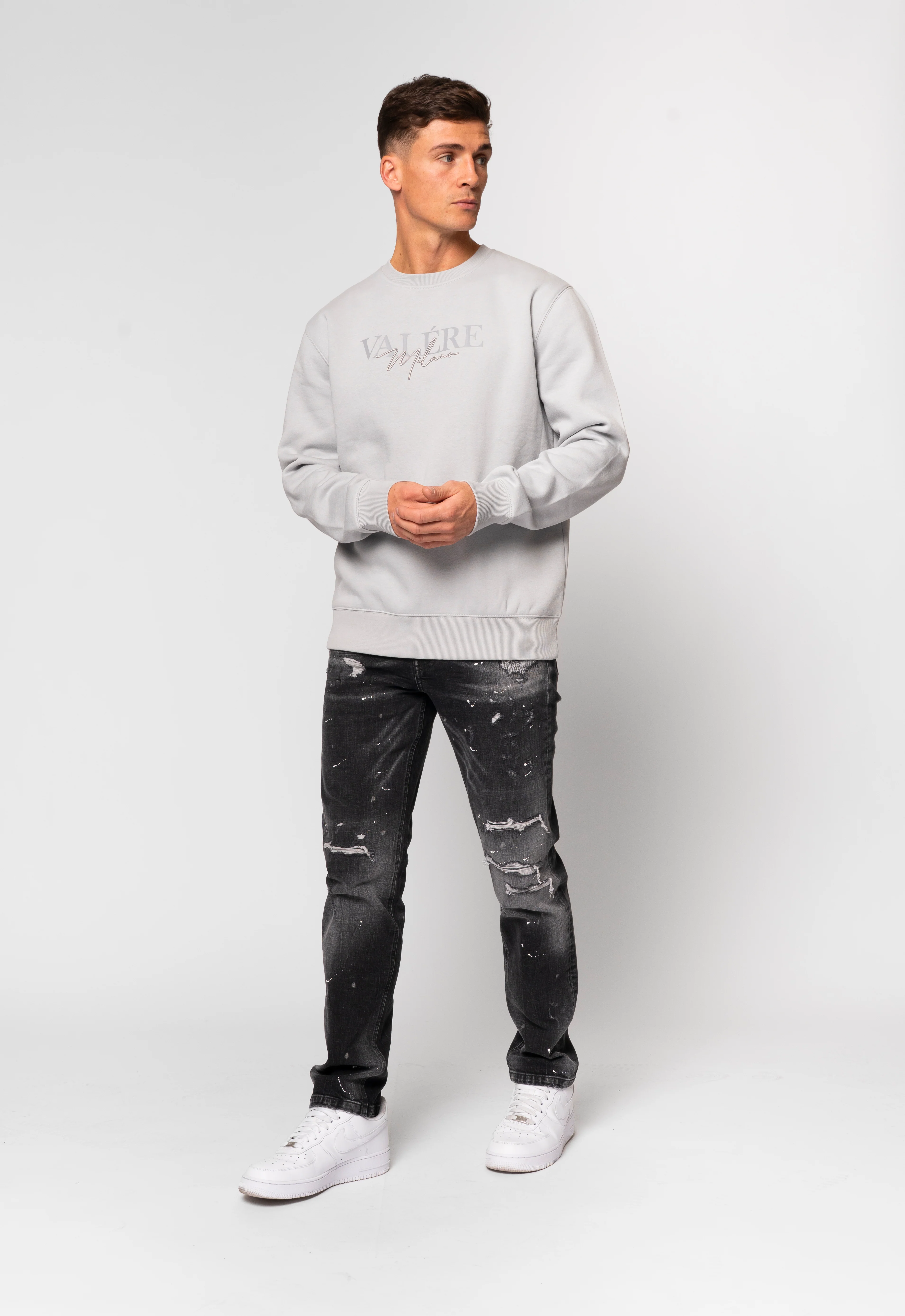 Lucido Grey Sweatshirt - Image 3