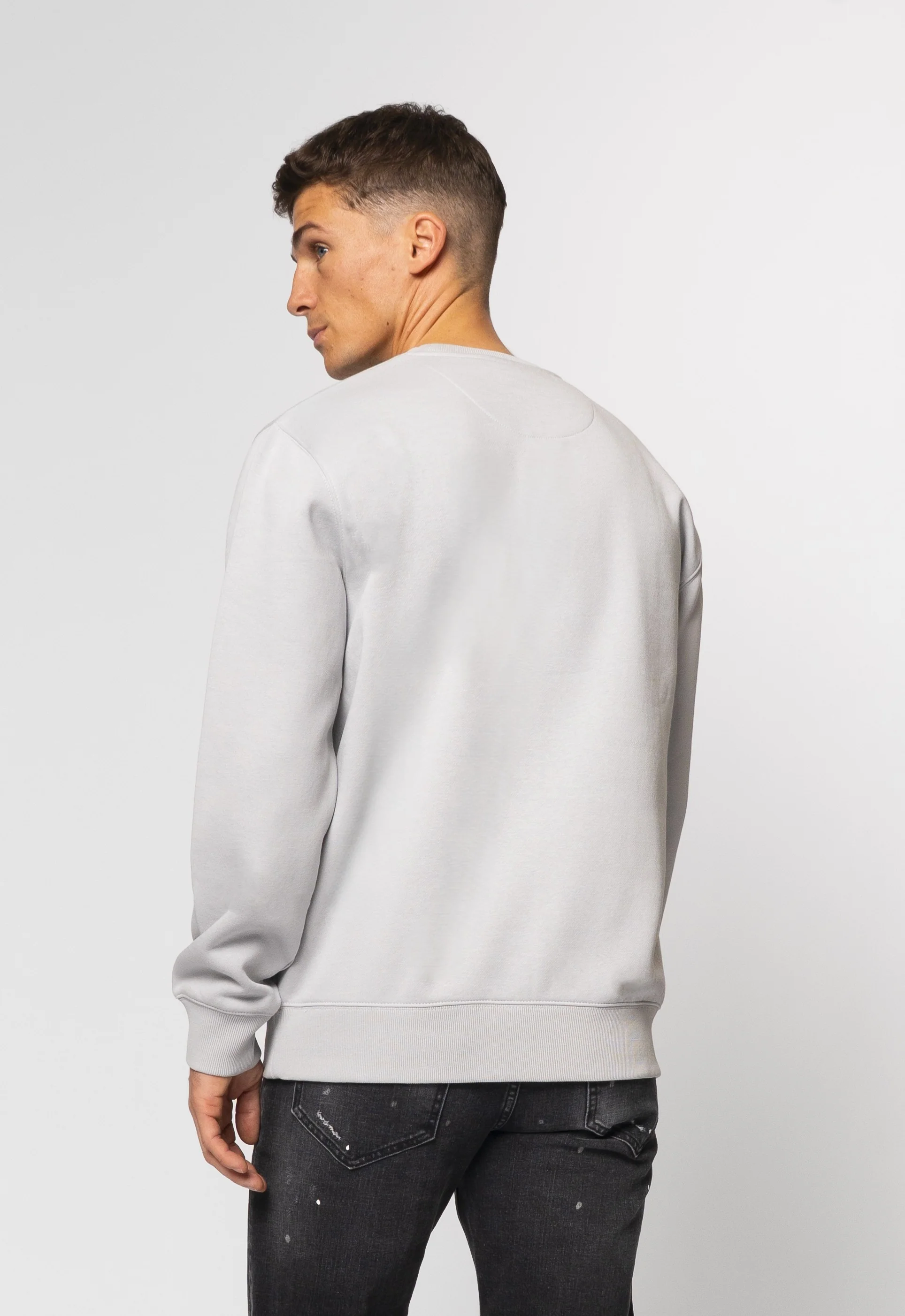 Lucido Grey Sweatshirt - Image 4