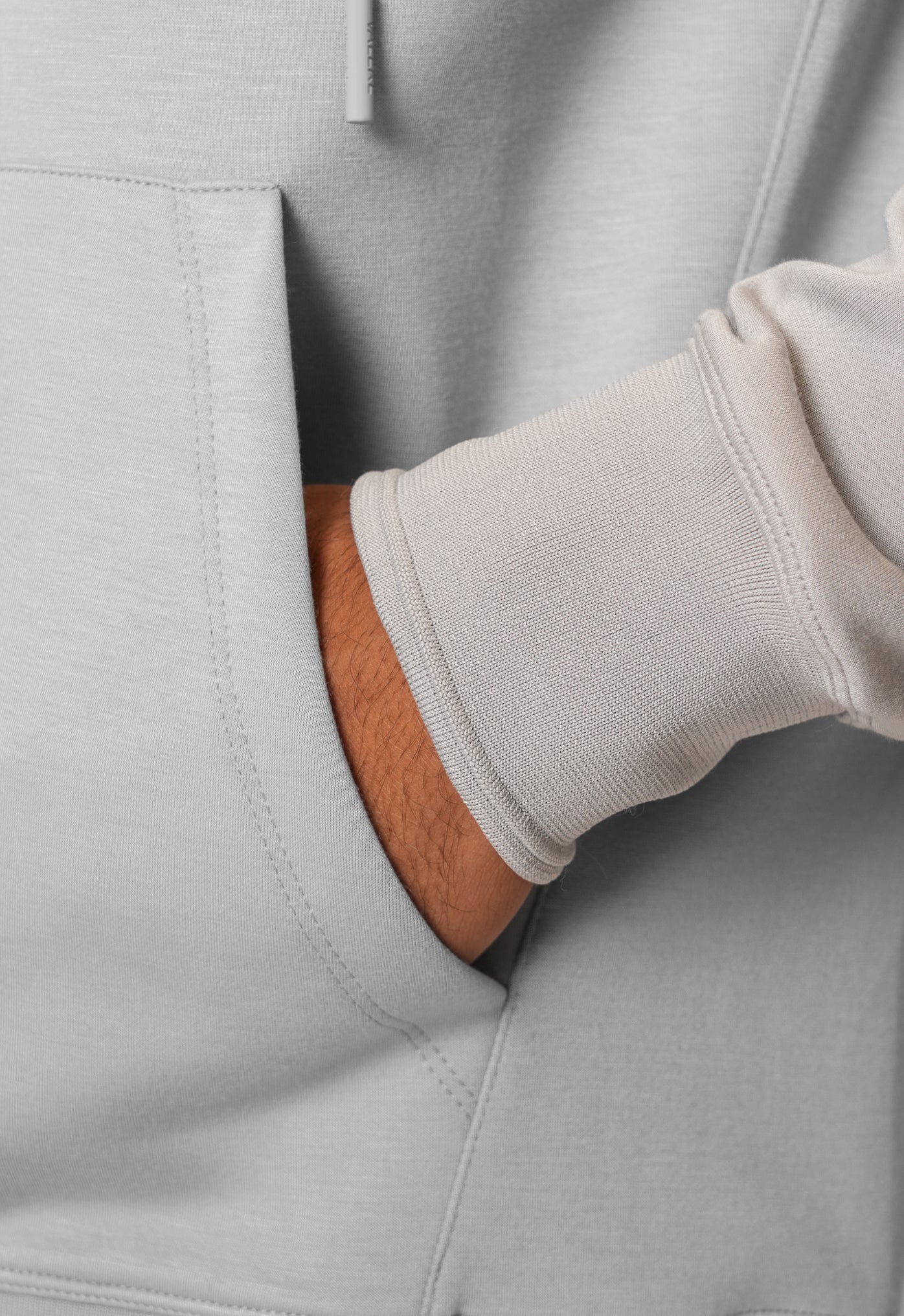 Luxe Premium Grey Hoodie - Image 6