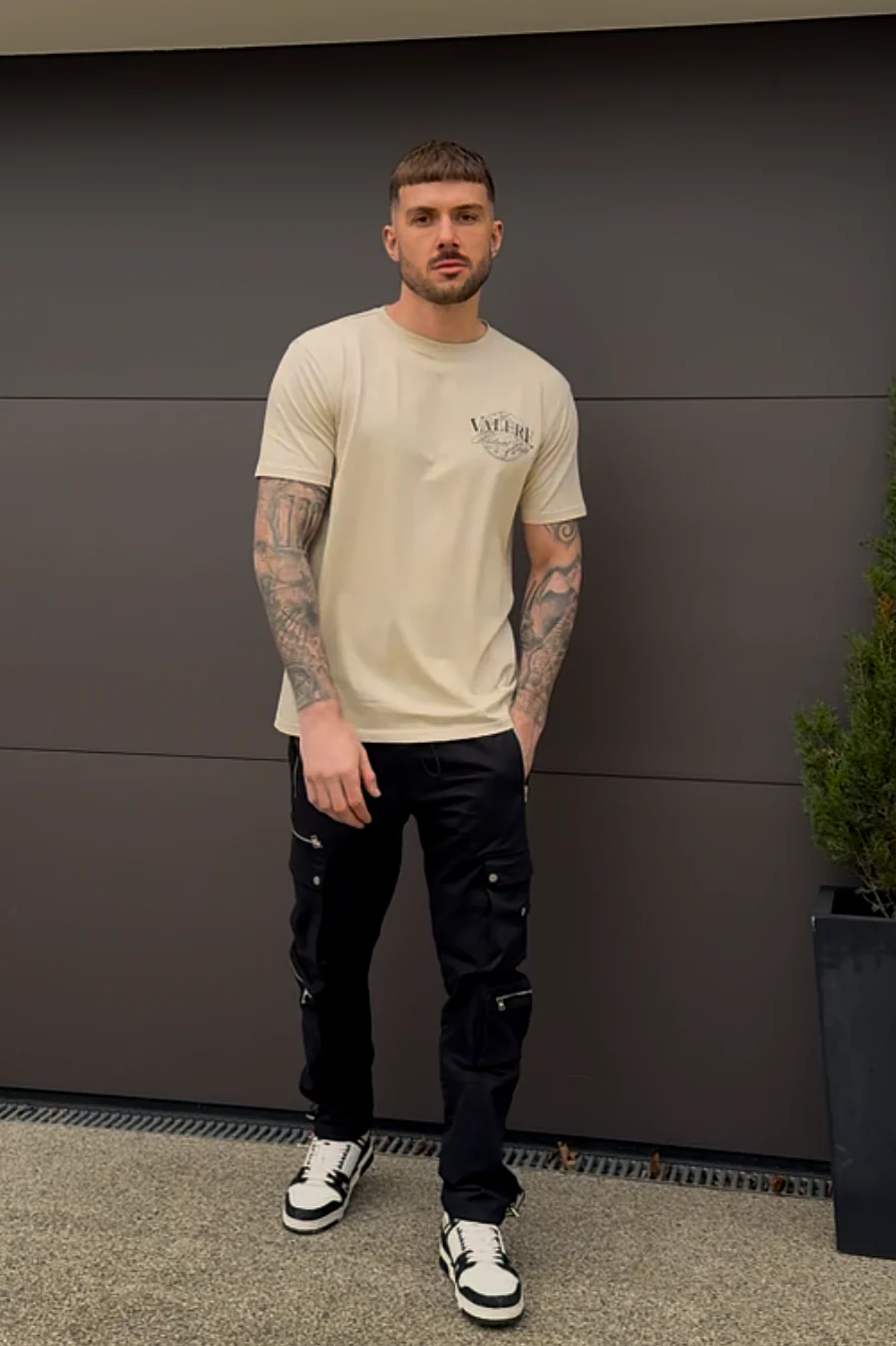 Pietro Black Cargo Short - Image 3