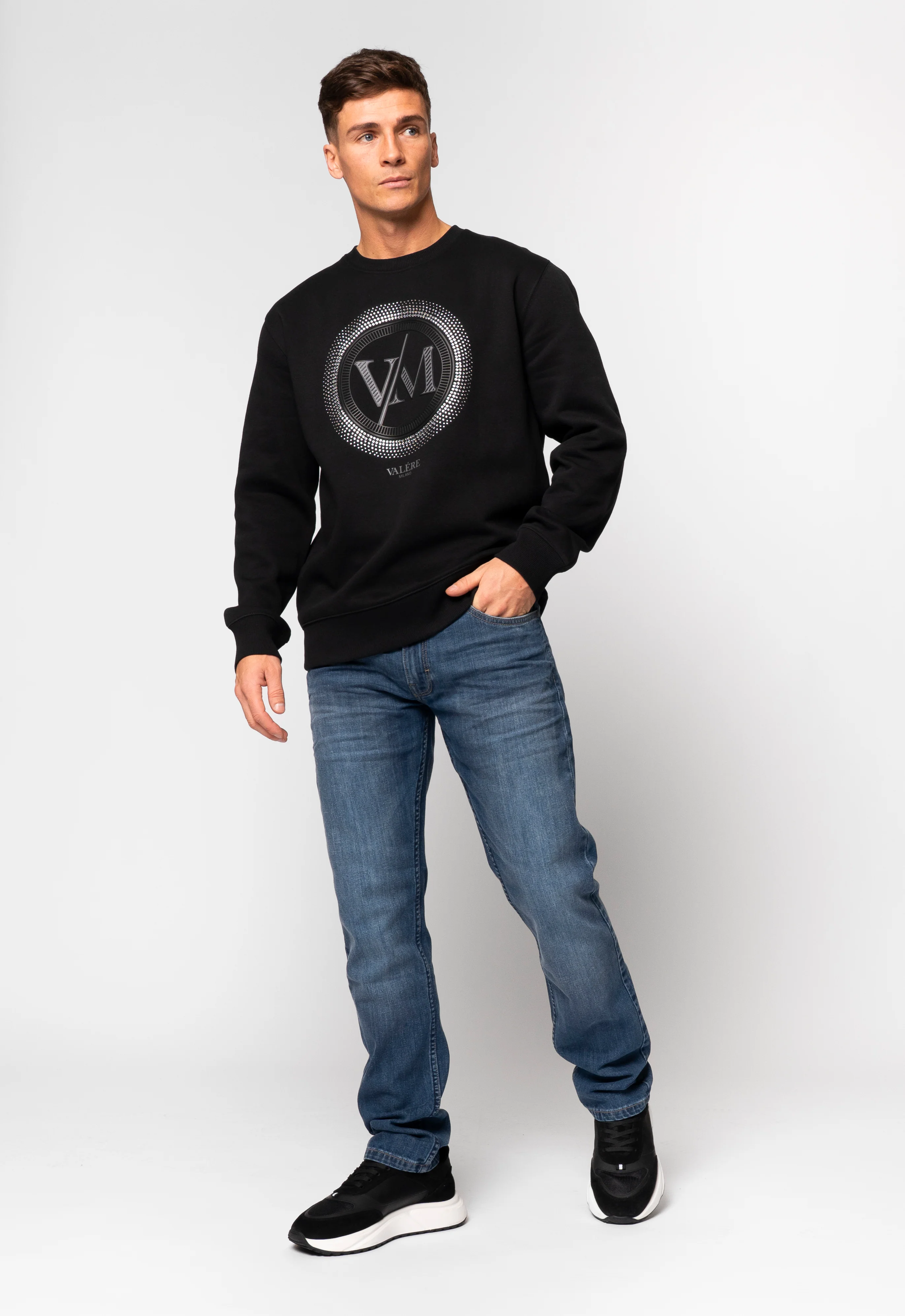 Scintilla Black Sweatshirt - Image 4