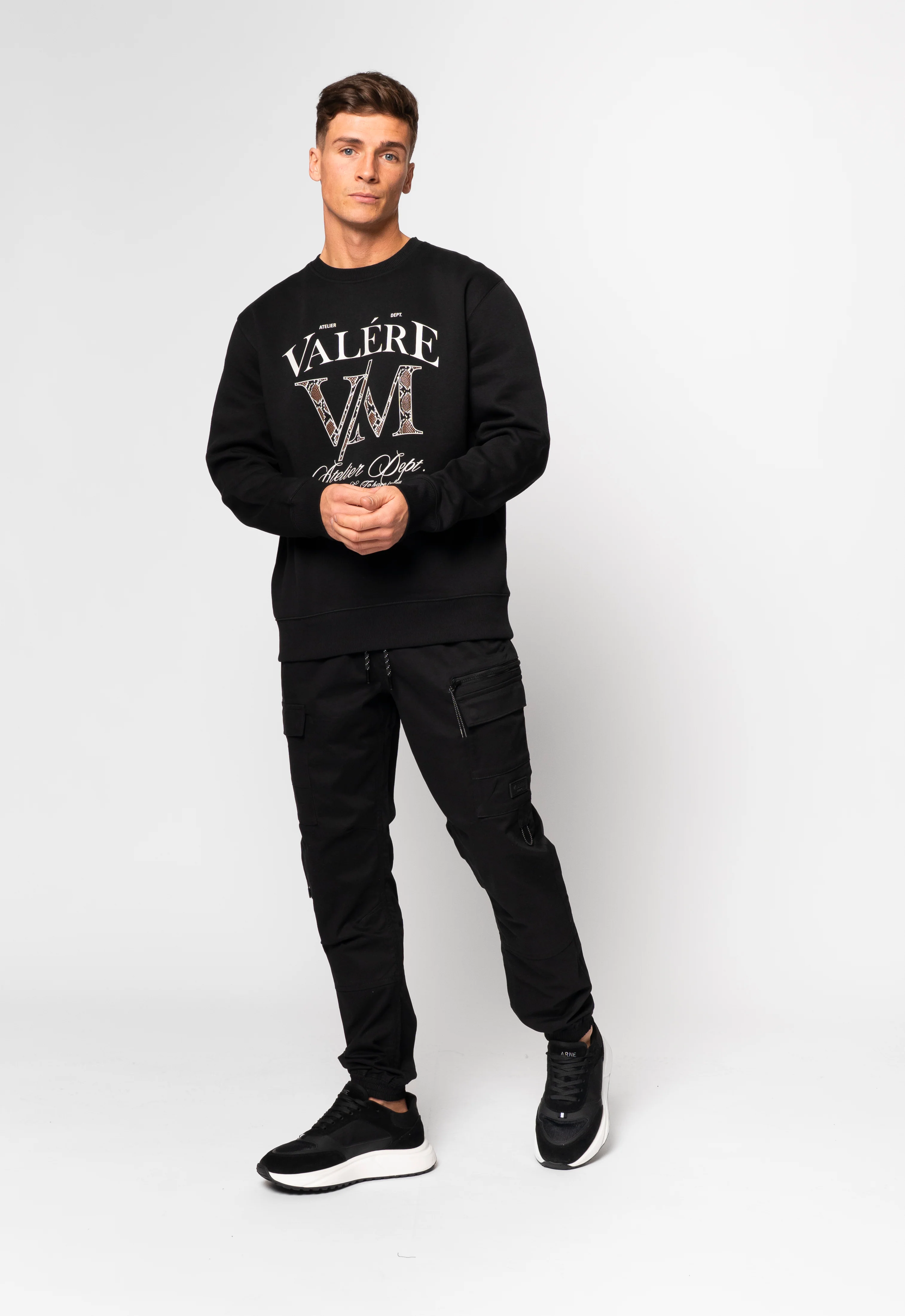 Serpente Black Sweatshirt - Image 4