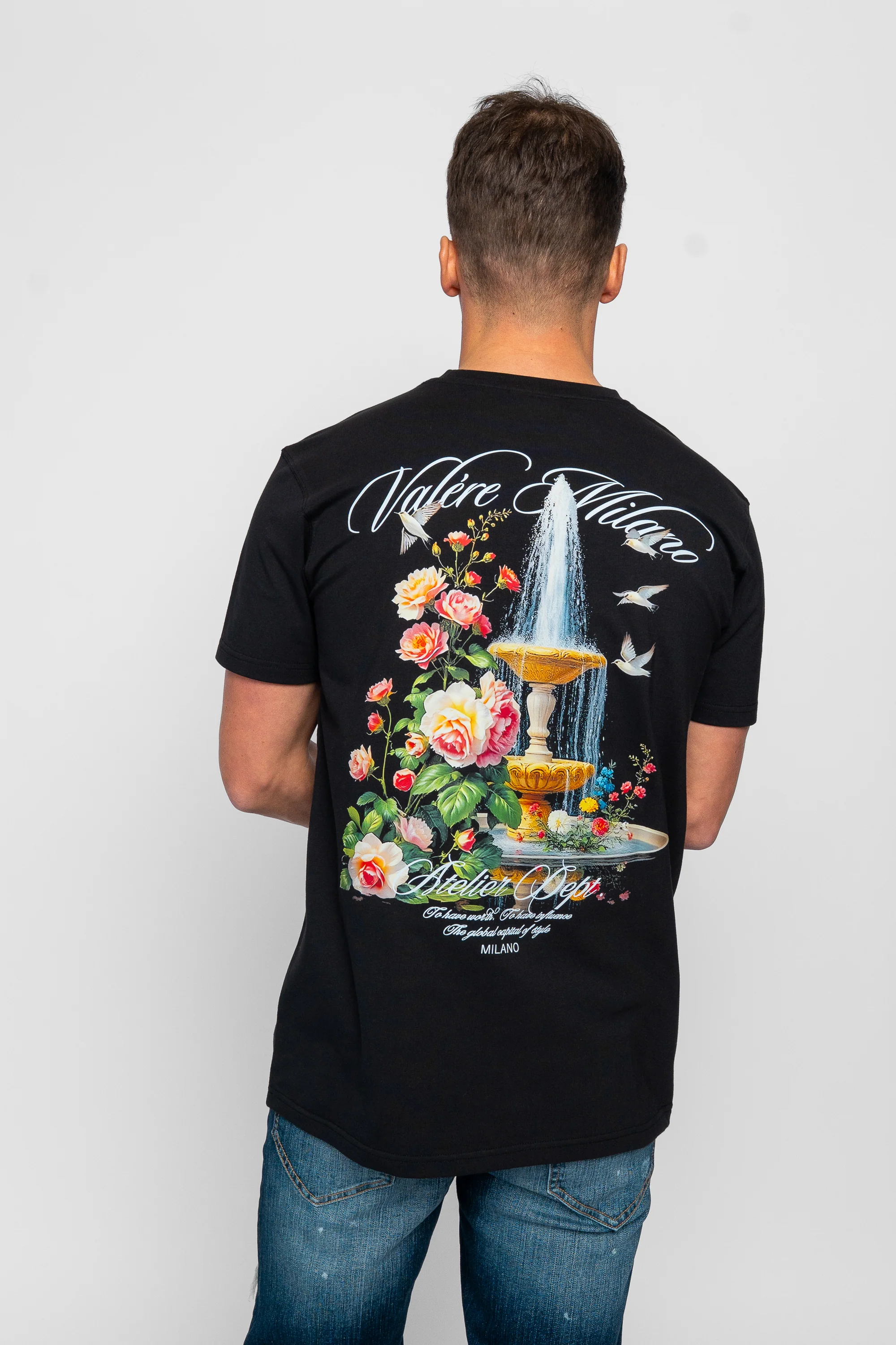 Tanaro Black T-Shirt