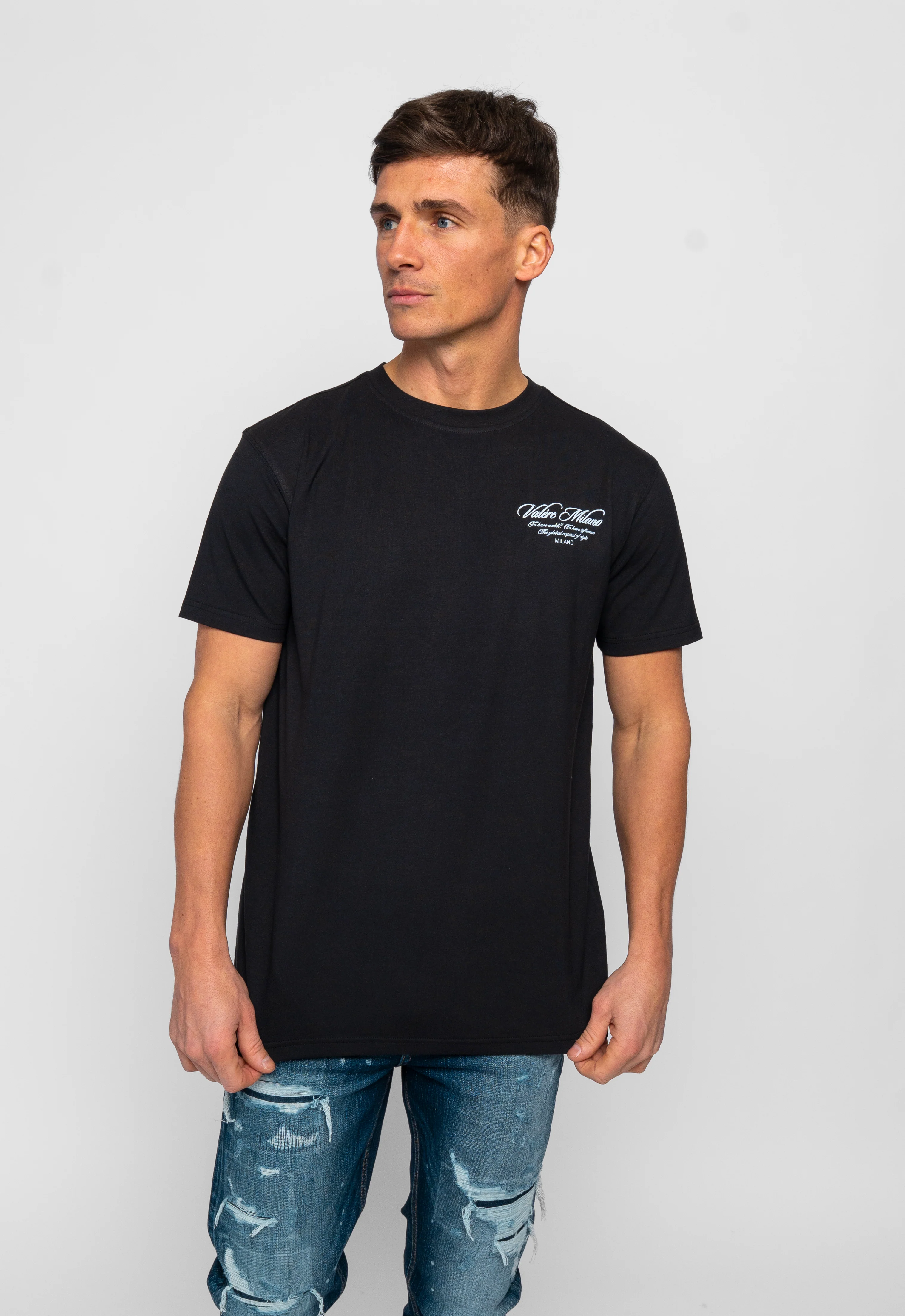 Tanaro Black T-Shirt - Image 6