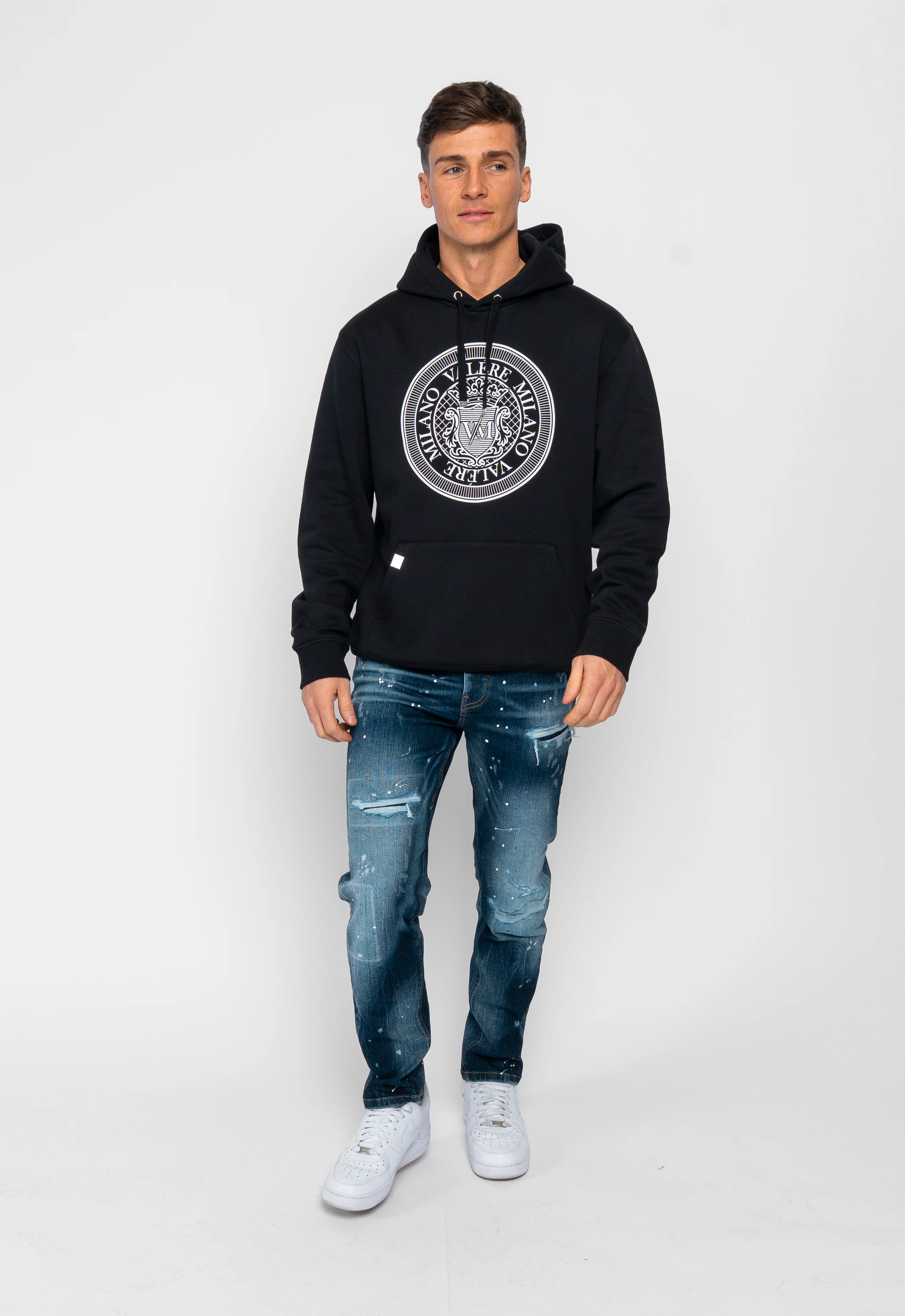 Trino Black Hoodie - Image 4