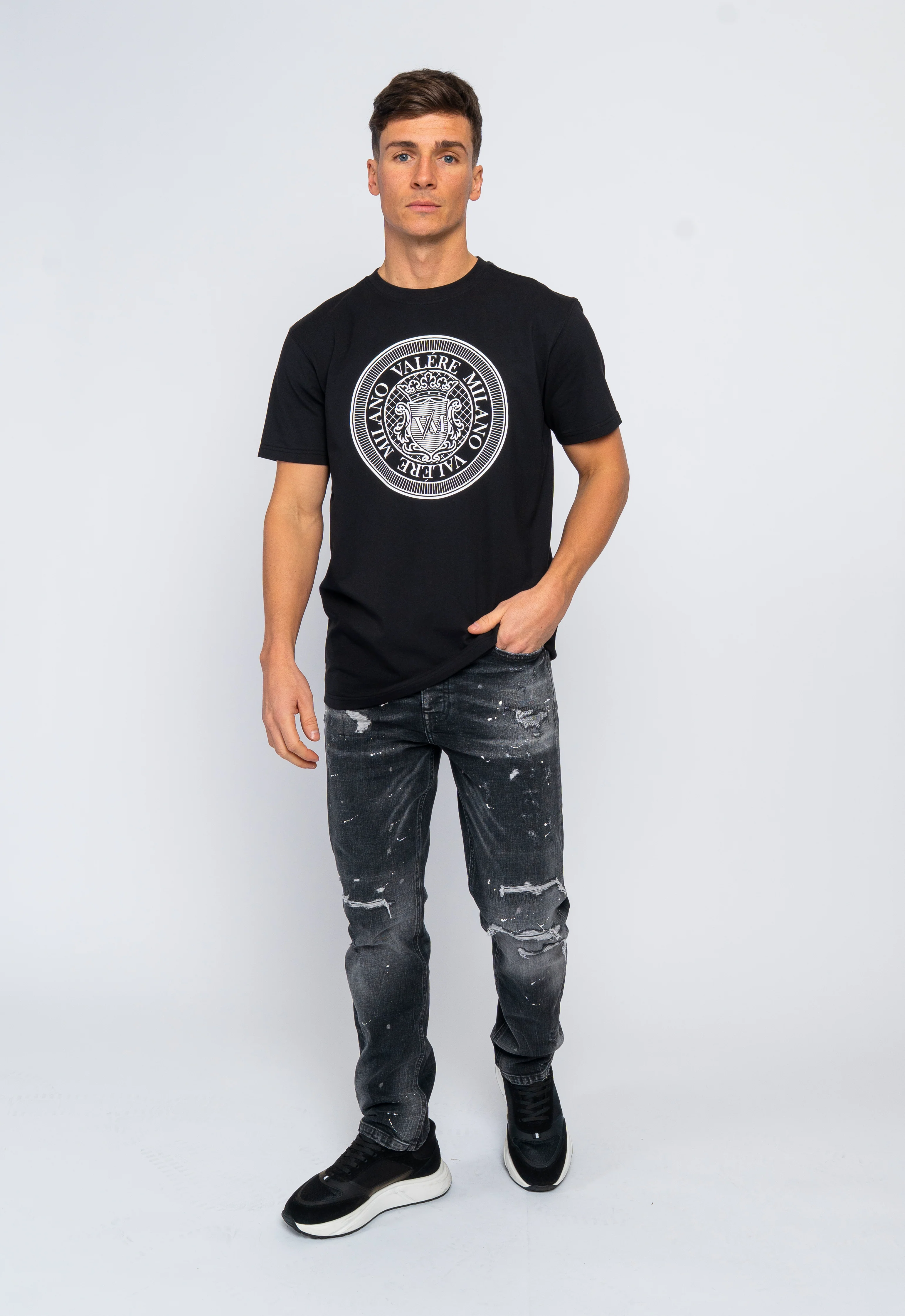 Trino Black T-Shirt - Image 4