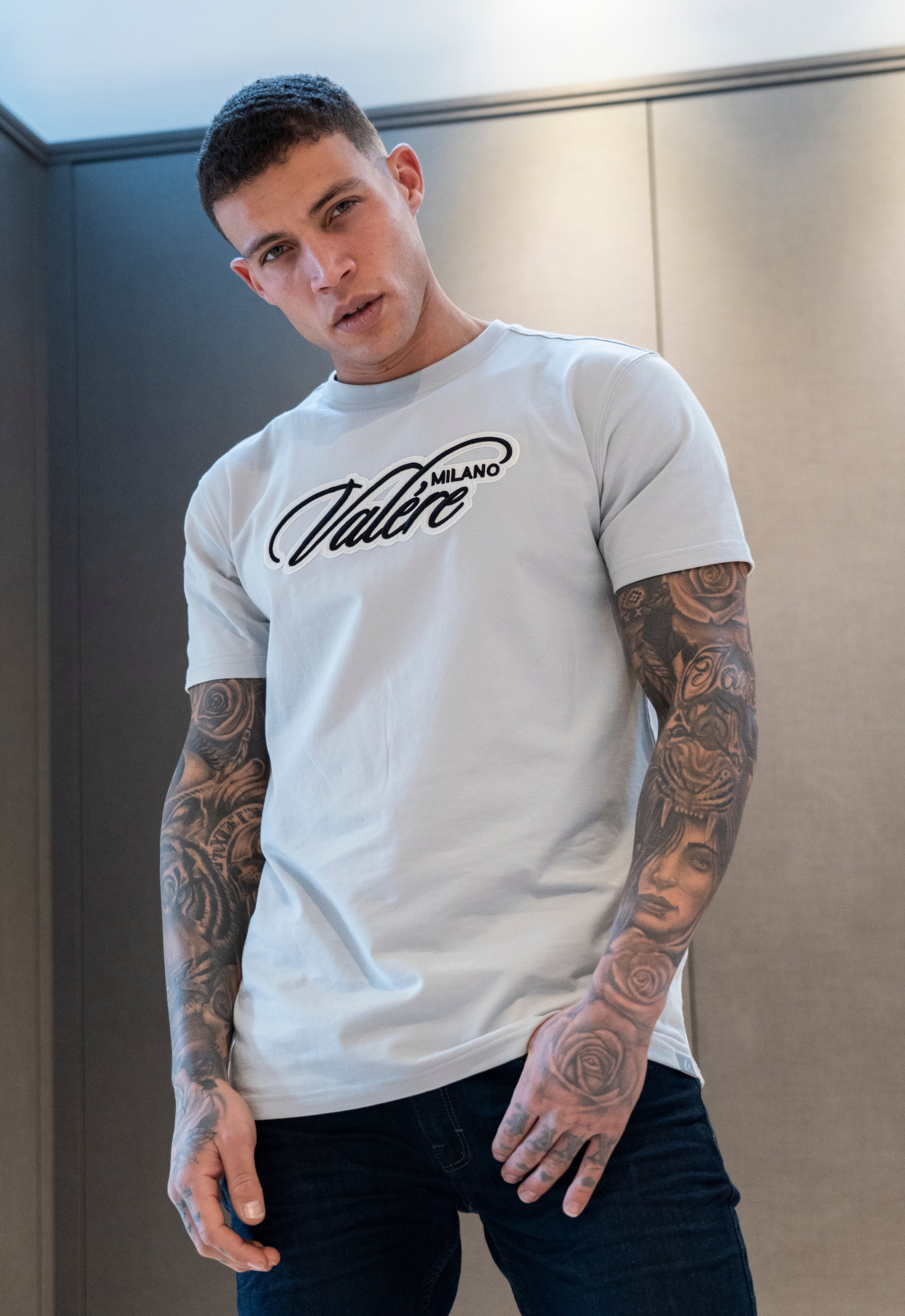 Valsesia Grey T-Shirt - Image 3