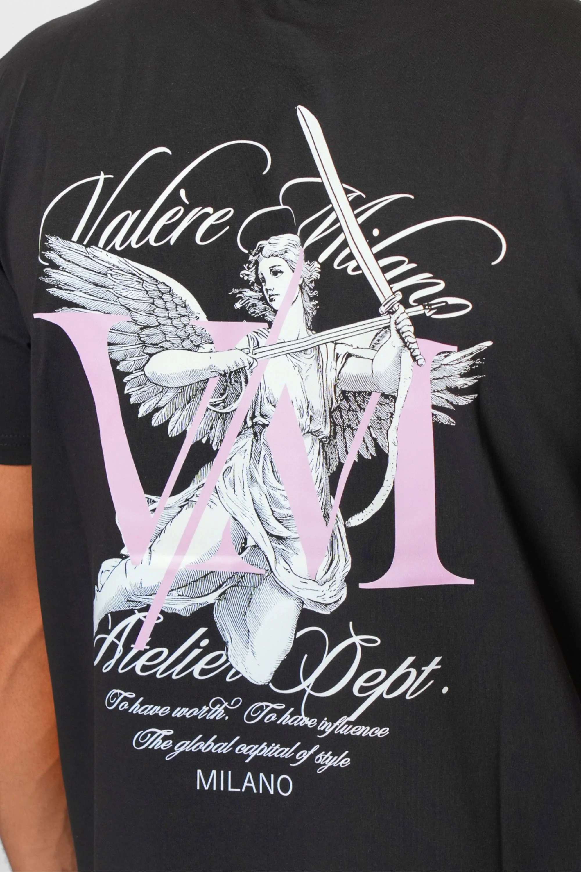 Vita Black T-Shirt - Image 5