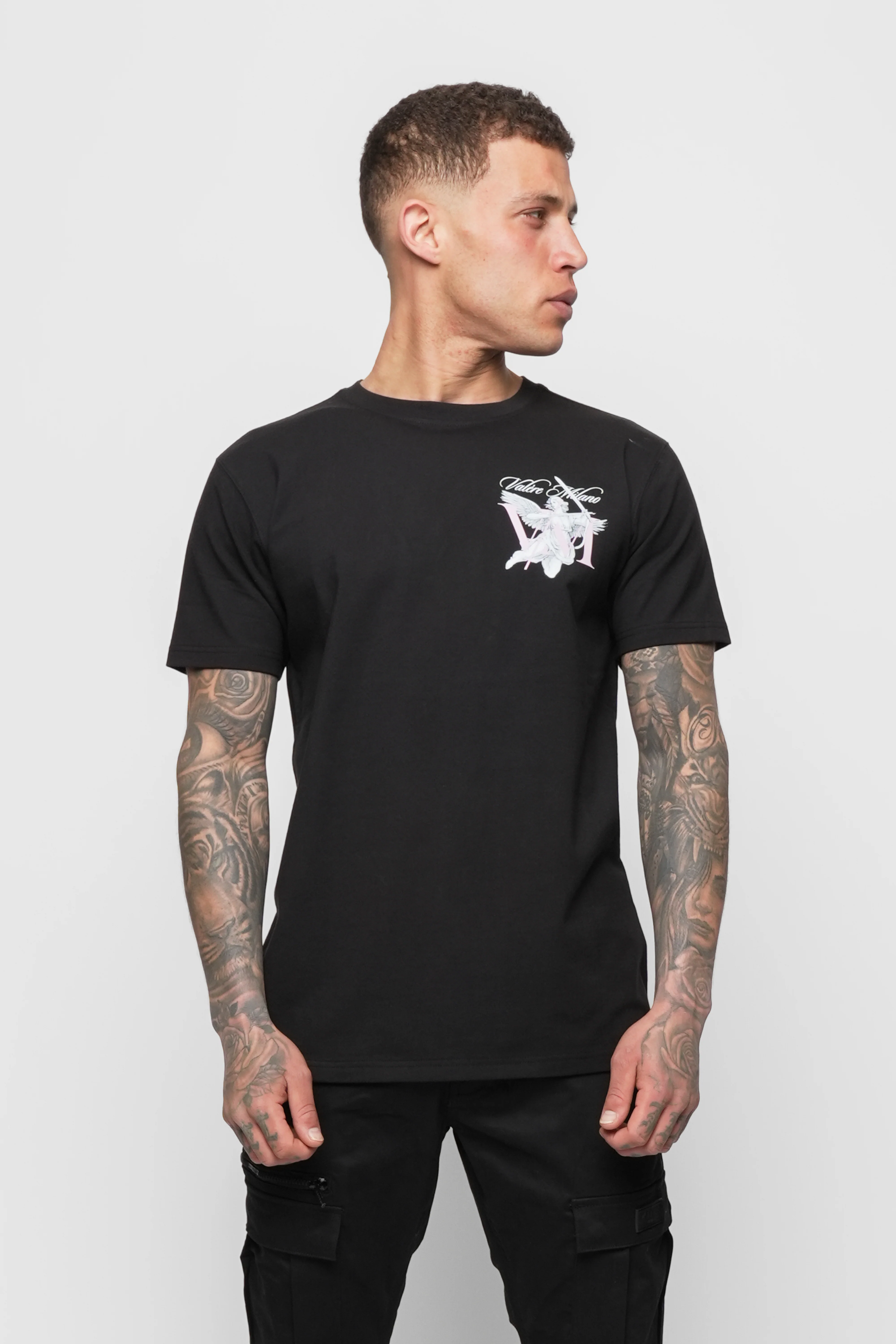 Vita Black T-Shirt - Image 6