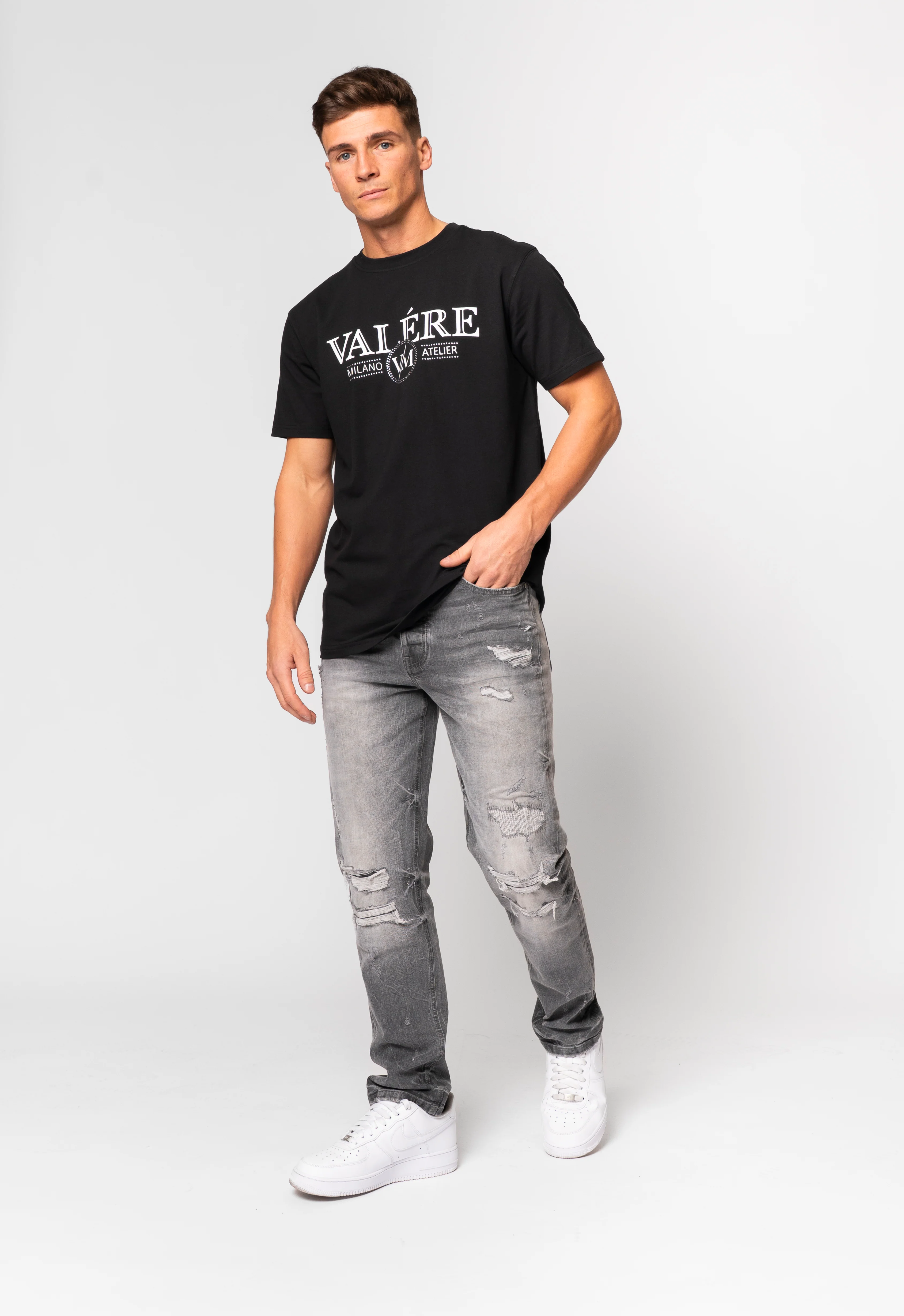 Metallo Black T-Shirt - Image 4